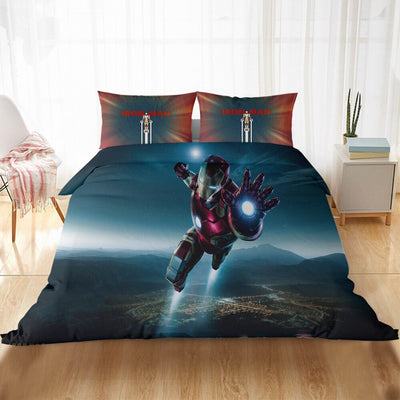 Poszwa Na Kołdrę Avengers Iron Man W Pełnym Locie