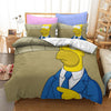 Poszwa Na Kołdrę The Simpsons Homer Beżowa