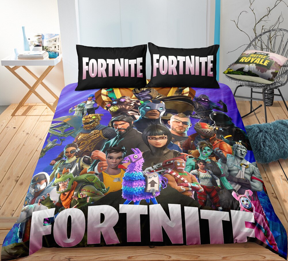 Poszwa Na Kołdrę Wszystkie Postacie Fortnite