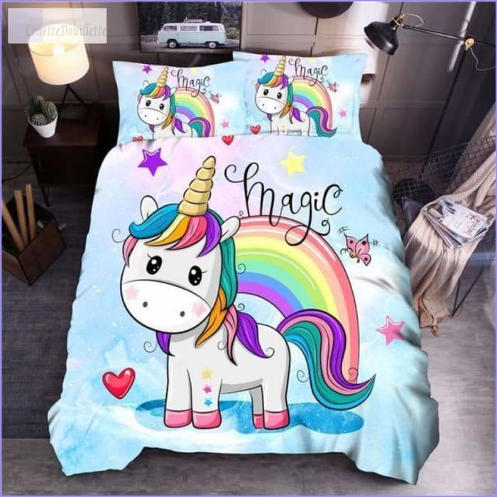 Poszwa Na Kołdrę Magical Rainbow Unicorn