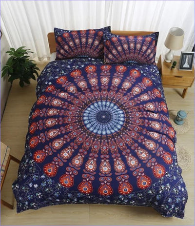 Kolorowa Poszwa Na Kołdrę Mandala