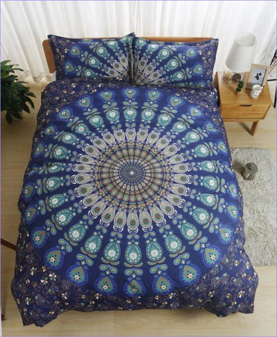 Kolorowa Poszwa Na Kołdrę Mandala