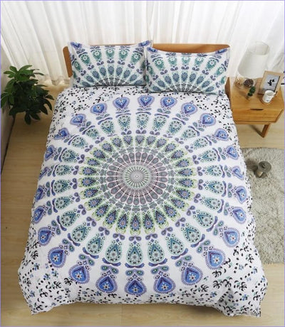 Kolorowa Poszwa Na Kołdrę Mandala