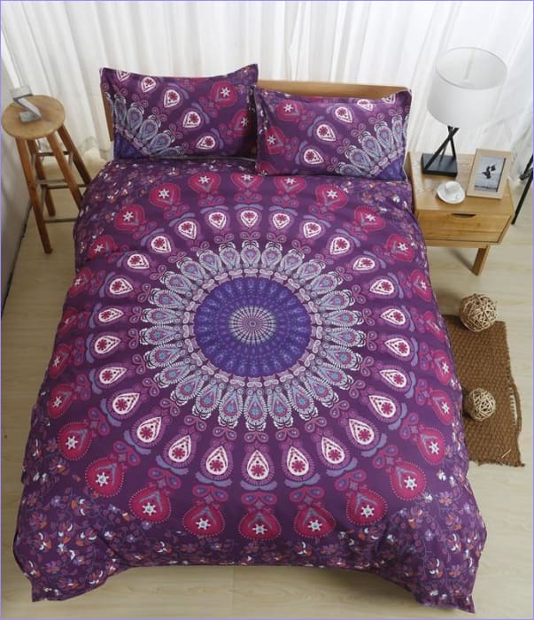 Kolorowa Poszwa Na Kołdrę Mandala