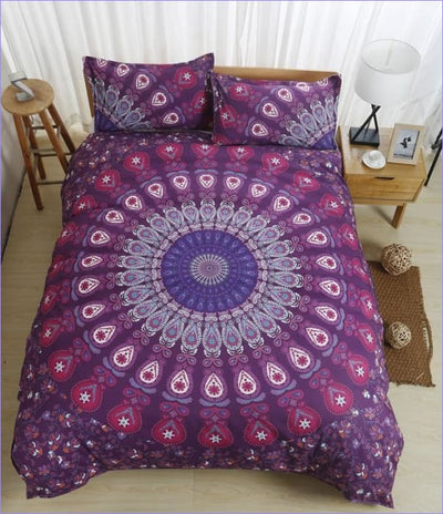 Kolorowa Poszwa Na Kołdrę Mandala